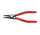 Knipex Låseringstang til udvendige ringe på aksler sort atramenteret, betrukket med kunststof 140 mm KN-4611A1SB