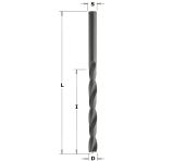 CMT Spiralbor HSS 6x57/93 V Q 516.060.52