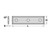 CMT Vendeplatte 50,0x 9x1,5 CMT 790.500.09