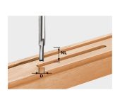 Festool Notfræser HW, skaft 8 mm HW S8 D5/12 490954