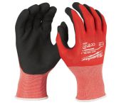 Milwaukee Skærefaste arbejdshandsker Kat. 1 BULK-CUT-A-GLOVES