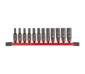 Milwaukee Slagtoppesæt 1/4'' DJUP 12P 4932480453