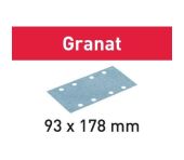 Festool StickFix slibepapir 93 x 178 mm Granat 498933-498943