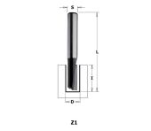 Overfræsebor HM 4x11/51 K8 C K911-040