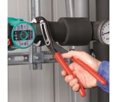 Knipex KNIPEX Alligator® Vandpumpetang sort atramenteret, betrukket med skridhæmmende kunststof 300 mm KN-8801300SB