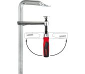 Bessey Helsmedet Stålskruetvinge GZ-PLUS Klapgreb 300 x 120 mm BS-GZPLUS030-KG