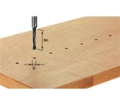 Festool Dyvelbor Ø 10mm, skaft 8 mm 491069