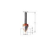 CMT Skriftfræser HM 12,7x11 60° K8 Z3 958.001.11