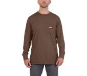 Milwaukee Kortærmet arbejds t-shirt – Brun - S 4932493058