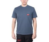Milwaukee Blå arbejds t-shirt WTSSBLU WTSSBLU