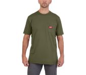 Milwaukee Kortærmet arbejds t-shirt – Grøn – XL 4932493021