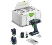 Festool Akku bore-/skruemaskine T18+3 Basic-Set 578828