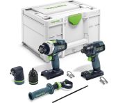 Festool Bore- og skruemaskinesæt TID 18 Basic-Set TPC 18/4 578833