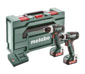 Metabo Combo sæt med 12V slagskruetrækker og bore-/skruemaskine 685166000