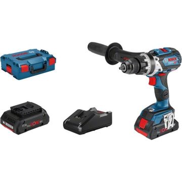 Bosch akku Slagboremaskine GSB 18V-110 C 2x4,0Ah 06019G030B