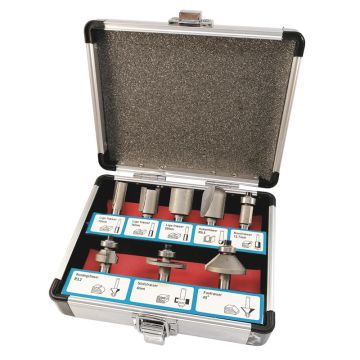 Proftool Overfræsesæt HM med 8 stk. K8 0808