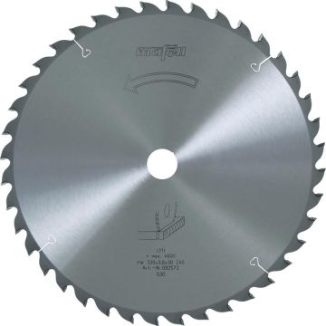 Mafell Savblad-HM; 330 x 2,2/3,6 x 30 mm, Z 40, WZ, til fine snit i træ MA-092572