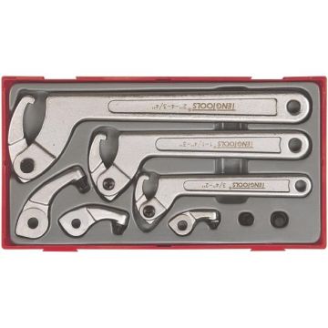 Teng Tools hagenøglesæt TTHP08 med 8 dele 102120102