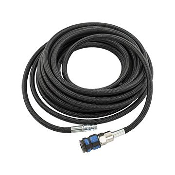 TJEP Nylonflet. forlæng.slange, 1/4" x 10 m med kobling/nippel TJ106281