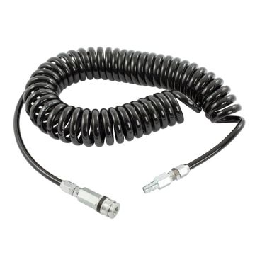 TJEP PUR Spiralslange, 6,5/10mm. x 7,5/ 6 m. TJ106285