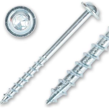 UJK Pocket Hole Træskrue 4 x 25mm - pakke med 500 stk. AX110518