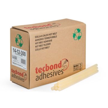 Tecbond 14 limstænger Ø12mm pakkelim 5 kg KT-30010