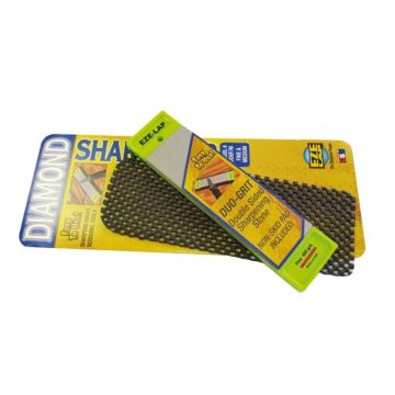EZE-LAP Dobbeltsidet Slibesten 8"x3" K400/K250 EZE-100DD8MC
