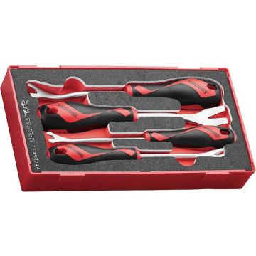 Teng Tools Panelklipsaftagningssæt med 4 dele TEASR04A 293540100