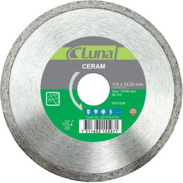 Luna Diamantklinge 125 mm Cream - Fliser 201470200
