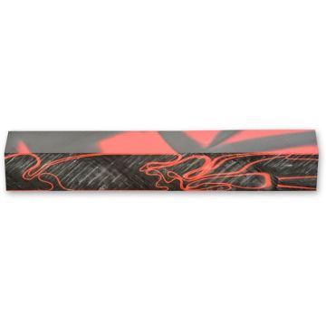 CraftProKits Firkantet Akrylblok Metallisk Grå/Rød AX212310