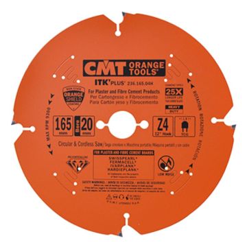 CMT DIA klinge 165x1,8x20 Z4 F AKKU 236.165.04H