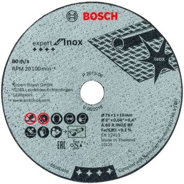 Bosch skæreskive 76x1,0x10 x 5 stk. 2608601520