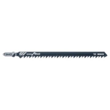 Bosch Stiksavklinger T 344 D Speed for Wood pk á 5 stk 2608633A34