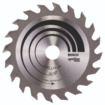 Bosch RUNDSAVKL OPTILINE 140X2,4X13MM 20 TDR 2608640586