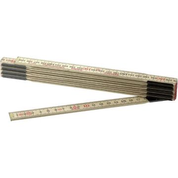 Hultafors tommestok 2M 59-2-12 led cm/cm 27110758