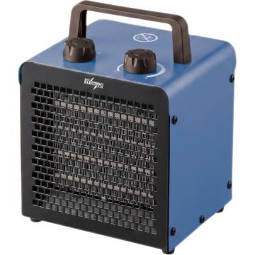 Blue Electric keramisk varmeblæser 2 kW 230V med termostat 48727