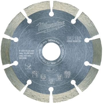 Milwaukee Diamantskive DU 125x22,2 4932399522