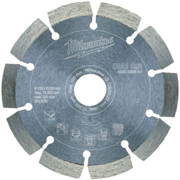 Milwaukee Diamantskive DUH 125x22,2 4932399540