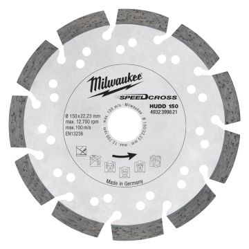 Milwaukee Diamantskive Hudd 150x22,2 4932399821