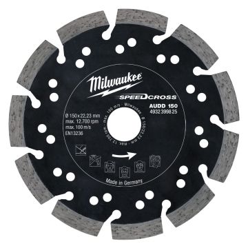 Milwaukee Diamantskive audd 150x22,2 4932399825