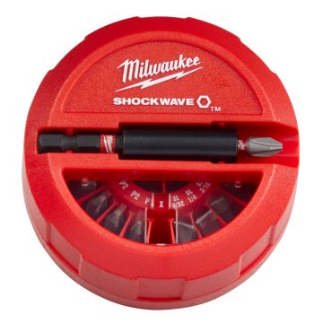 Milwaukee Bitssæt Shockwave Puck CD15P 4932430904
