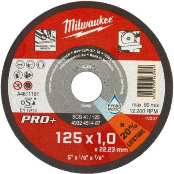 Milwaukee Skæreskive Metal SCS 41/125x1 Pro+ 4932451487