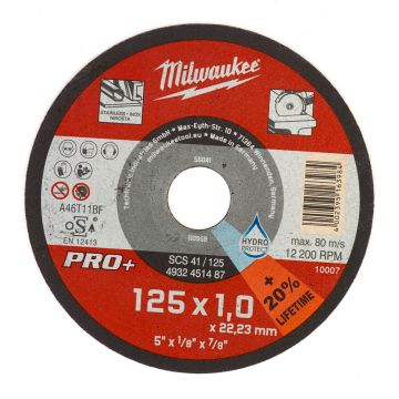 Milwaukee Skæreskive Metal SCS 41/125x1 Pro+ 200 stk 4932451488