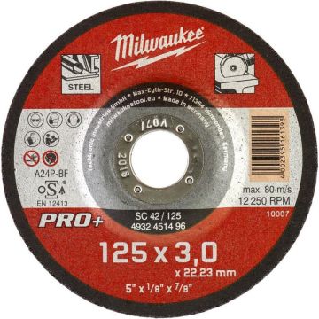 Milwaukee Skæreskive Metal SC 42/125x3 Pro+ 4932451496
