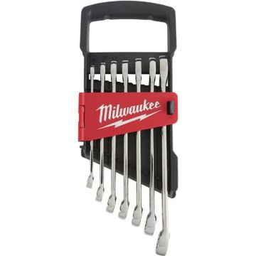 Milwaukee Gaffelnøgle Sæt 7 dele 4932464257