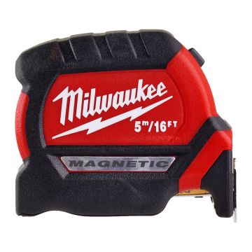 Milwaukee Målebånd Mag 5m-16ft/27mm 4932464602