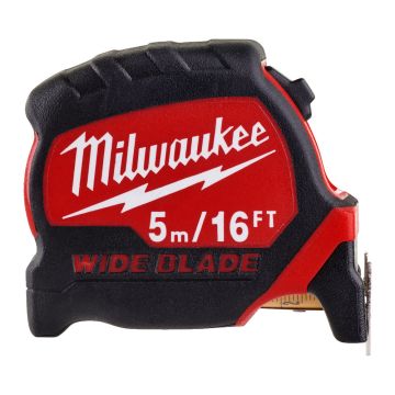 Milwaukee Målebånd Premium Bred 5m/16ft 4932471817