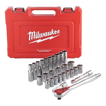 Milwaukee Skraldenøglesæt 1/2" mm 27P 4932471864