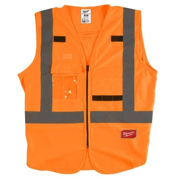 Milwaukee Sikkerhedsvest HI-VIS Orange S/M 4932471892