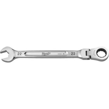 Milwaukee Ringskraldenøgle Flex MAXBITE-FLEX-HEAD-RATCHETING-SPANNER-METRIC